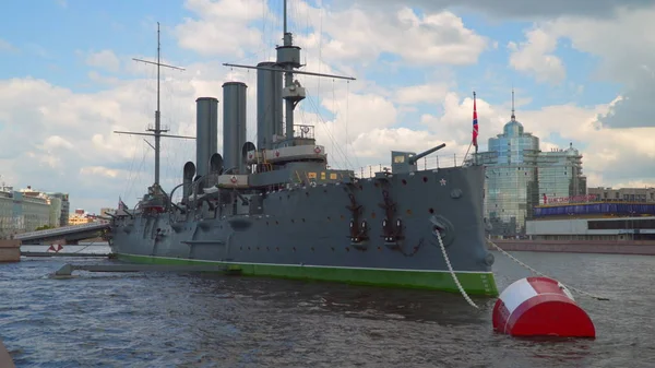 Cruiser Aurora.Saint Petersburg — Stock Photo, Image