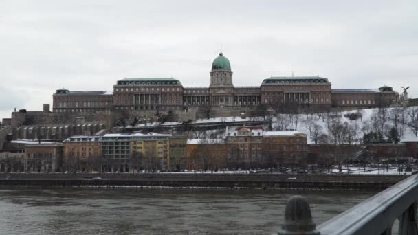 Buda Castle Budapest — Stockvideo