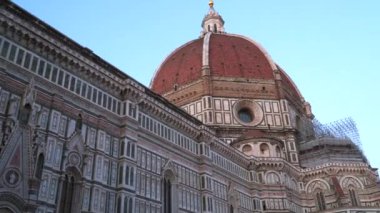 Santa Maria del Fiore bir kubbe. Floransa İtalya