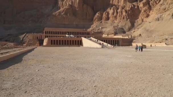 Luxor Egito Janeiro 2020 Templo Hatshepsut Luxor Egito — Vídeo de Stock