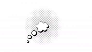 4k speech bubbles in pop art style Elements of design comic books