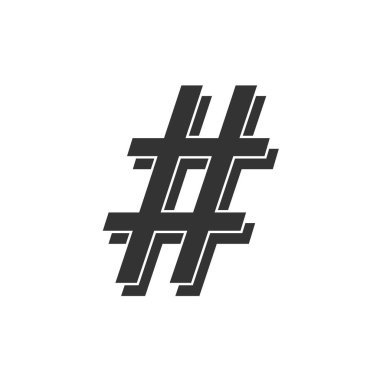 Basit bir etiket çizgisi simgesi. Piktogram çekin. Beyaz arkaplanda izole edilmiş vektör illüstrasyonu. Birinci kalite sembol. Mobil uygulama ve web siteleri için vektör imzası.