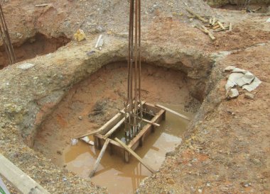 Cap formu iş ve kazılan kazık kazık    