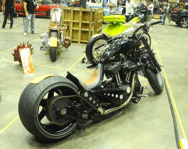 Aangepaste Harley Davidson motorfiets — Stockfoto