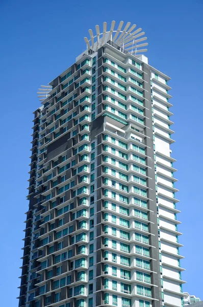 Faade tasarım desen ve renk bina Hiigh yükselişi