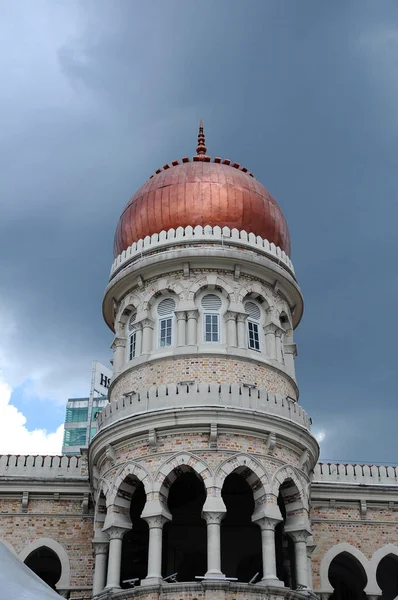 Fasada budynku Sułtana Abdula Samada w Kuala Lumpur, Malezja. — Zdjęcie stockowe