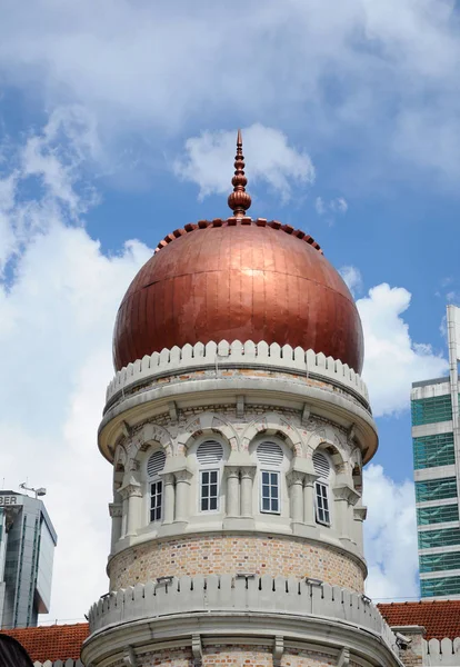 Façade du bâtiment Sultan Abdul Samad à Kuala Lumpur, Malaisie . — Photo