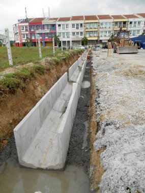 Yeraltı prekast beton kutu menfez drenaj