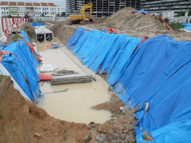 Yeraltı prekast beton kutu menfez drenaj