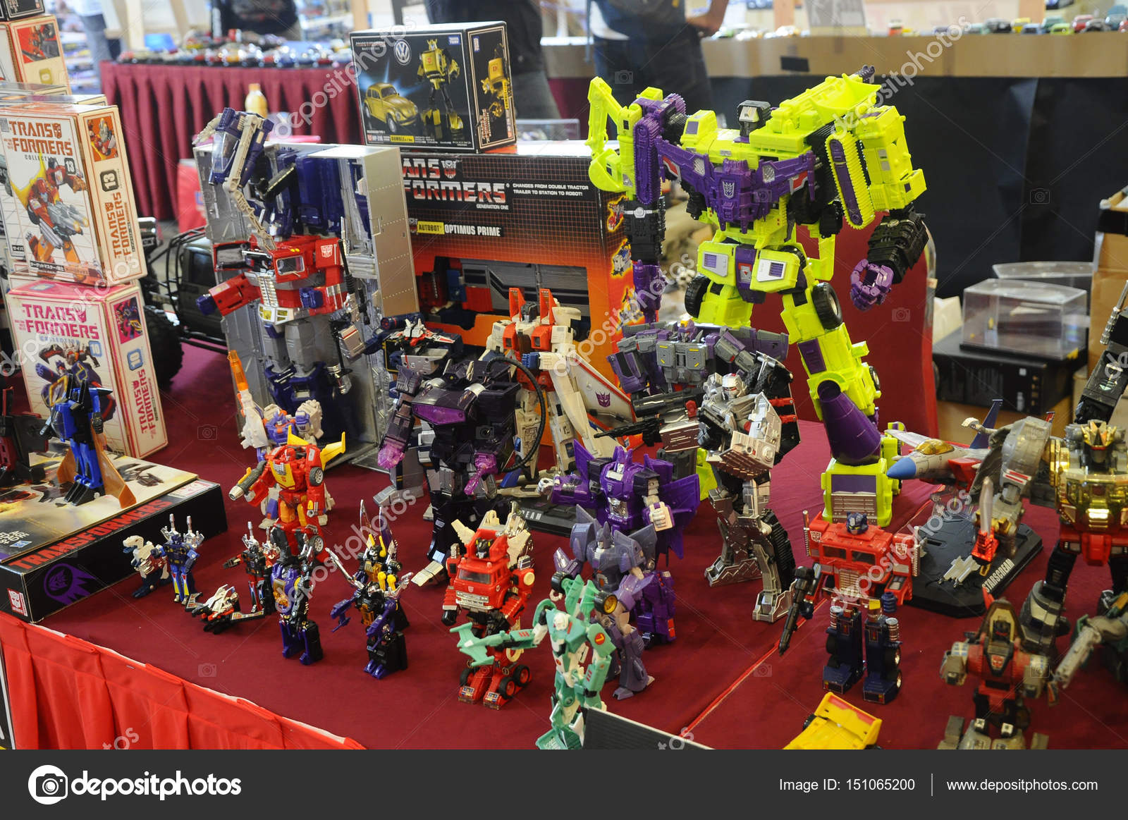 Kuala Lumpur Malaysia March 2017 Transformers Television Cartoon