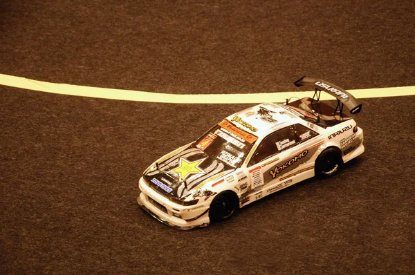 Rally játékok és a Nascar autó modell. — Stock Fotó