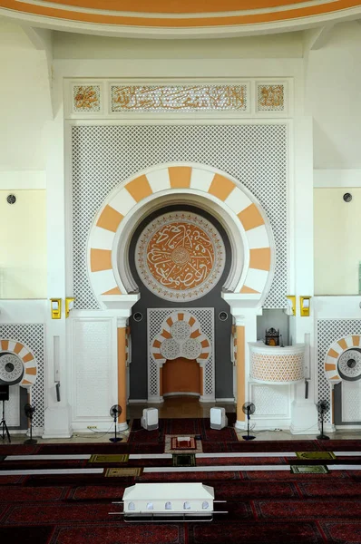 Mimari Detay Masjid Jamek Sultan Abdülaziz Petaling Jaya Malezya Modern — Stok fotoğraf