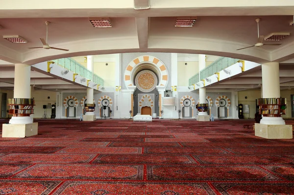 Interiér Masjid Jamek Sultan Abdul Aziz Petaling Jaya Malajsie Moderní — Stock fotografie