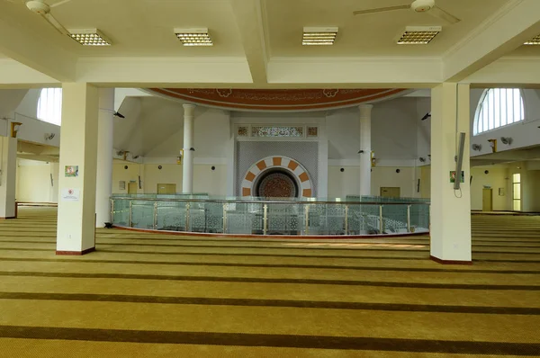 Interieur Van Masjid Lumpur Sultan Abdul Aziz Petaling Jaya Maleisië — Stockfoto