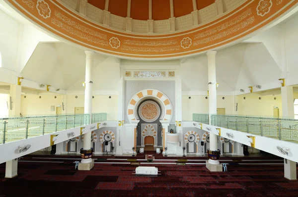 Interieur Van Masjid Lumpur Sultan Abdul Aziz Petaling Jaya Maleisië — Stockfoto