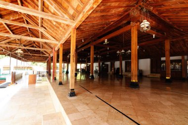 Eski Mescidi Besar Mataram Kotagede, Jogjakarta Endonezya iç. Tarih göre cami 1575 üzerinde inşa yapıldı.. 