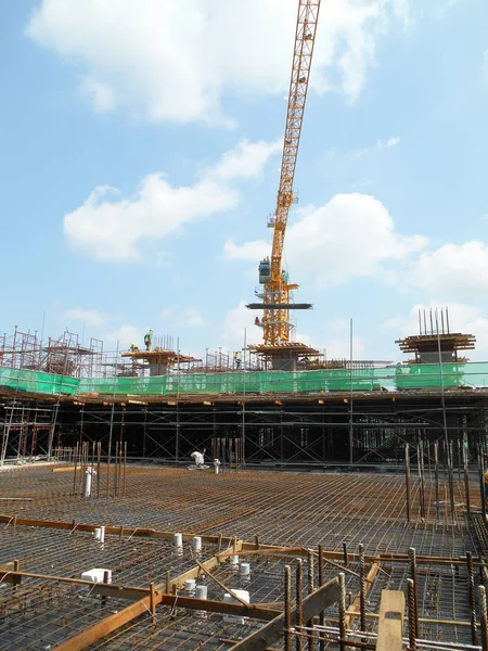 Kuala Lumpur Malaysia March 2017 Construction Site Progress Putrajaya Malaysia — Stock Photo, Image