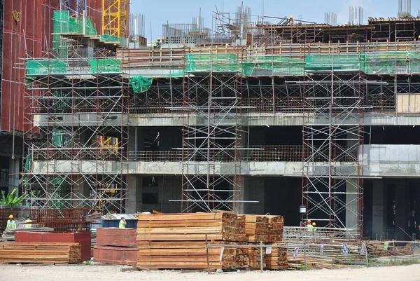 Kuala Lumpur Malaysien März 2017 Tagsüber Baustelle Putrajaya Malaysien Tägliche — Stockfoto