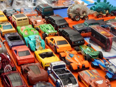 Seremban, Malezya-20 Mayıs 2017: koleksiyonları çeşitli araba minyatür model aynı ölçekte. Bazıları kıt ve toplayıcıları talepleri modelleri haline.