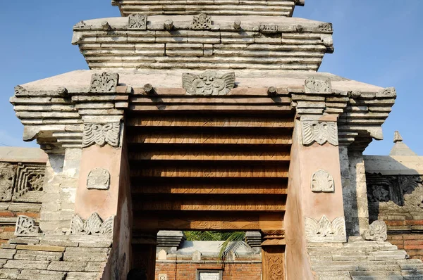 Desain Dan Detail Karya Batu Masjid Besar Mataram Kotagede Jogjakarta — Stok Foto