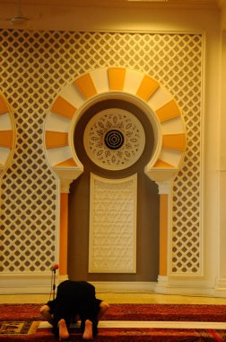 Mimari detay ve iç Masjid Jamek Sultan Abdul Aziz