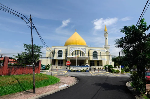Zewnętrzna część Masjid Jamek Sultan Abdul Aziz — Zdjęcie stockowe