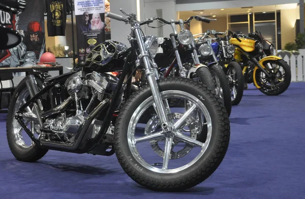Собрание традиционного мотоцикла Harley Davidson — стоковое фото
