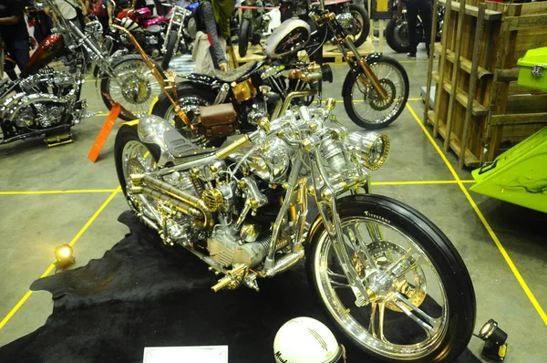 Збір Користувальницькі Harley Девідсон мотоцикла — стокове фото
