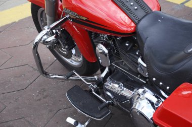 Amerikan çeşitli modeli kolay binici Harley Davidson Motosiklet motoru yaptı.  