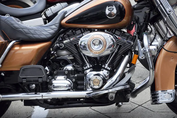 Varios Modelo Americano Hecho Fácil Jinete Harley Davidson Motor Motocicleta — Foto de Stock