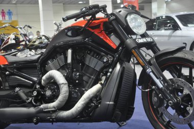 Özel Harley Davidson Motosiklet Serdang, Selangor, Malezya içinde toplanması. Değiştirilme tarihi ve yaratıcı sahibi tarafından geri. 