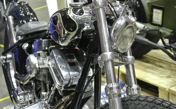 Insamling Anpassade Harley Davidson Motorcykel Serdang Selangor Malaysia Modifierade Och — Stockfoto