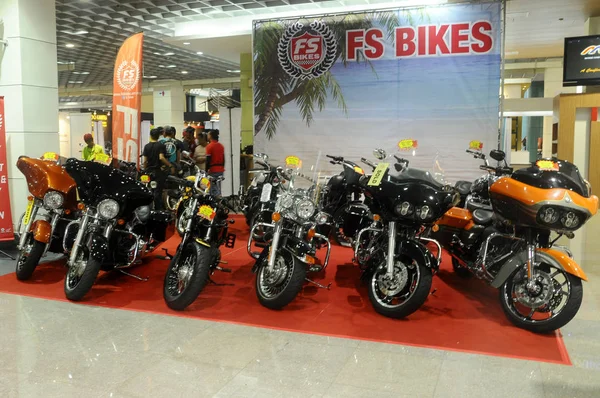 Kuala Lumpur Malezya Haziran 2017 Büyük Sergi Salonunda Büyük Motosiklet — Stok fotoğraf