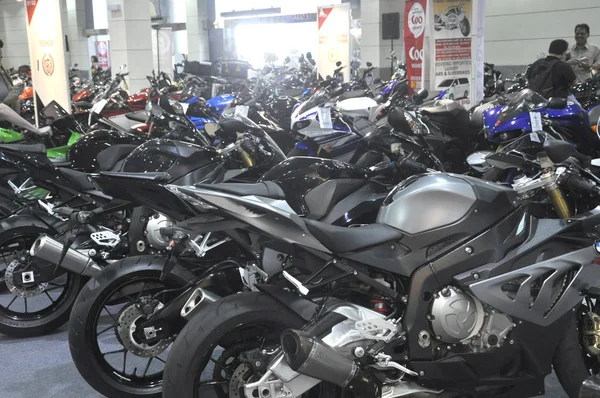 Kuala Lumpur Malasia Junio 2017 Motocicleta Grande Gran Showroom Algunas — Foto de Stock