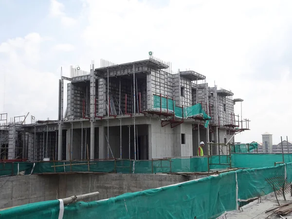 Kuala Lumpur Malaysia July 2017 Precast System Aluminum Formwork Used — ストック写真