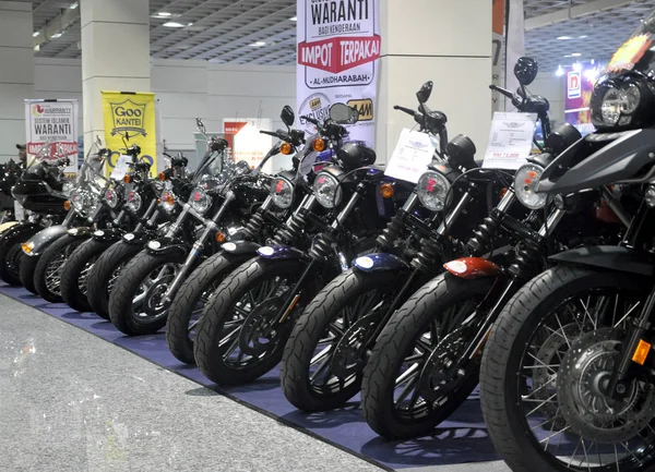 Kuala Lumpur Malaysia Juni 2017 Großes Motorrad Riesigem Showroom Ein — Stockfoto