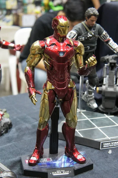 Kuala Lumpur Malaysien Oktober 2019 Ausgewählte Iron Man Figuren Aus — Stockfoto