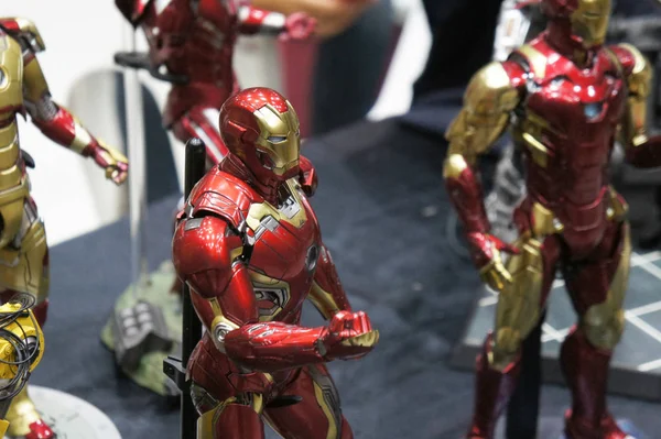 Kuala Lumpur Malaysien Oktober 2019 Ausgewählte Iron Man Figuren Aus — Stockfoto