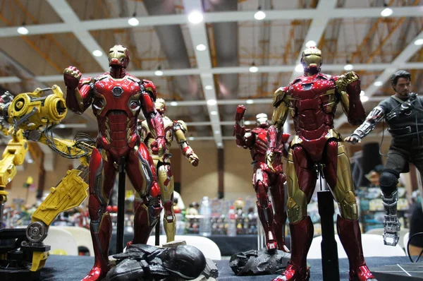 Kuala Lumpur Malaysia October 2019 Selected Focused Iron Man Character — 스톡 사진