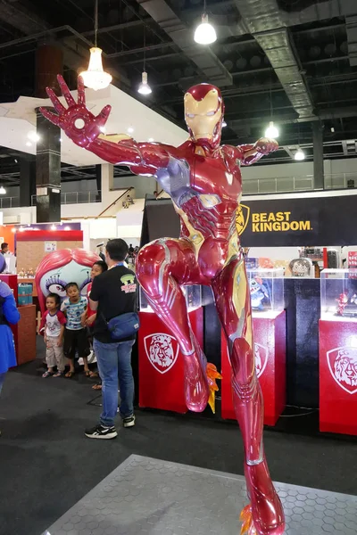 Kuala Lumpur Malezja Października 2019 Wybrana Postać Komiksów Filmów Iron — Zdjęcie stockowe