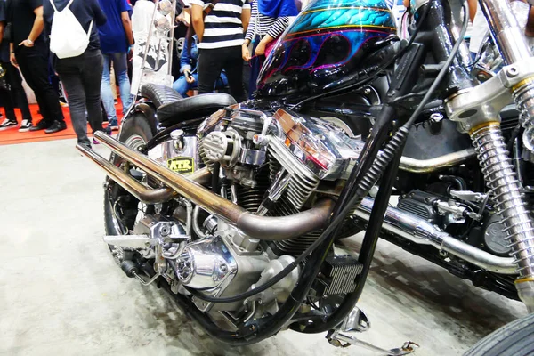 Kuala Lumpur Malaysia July 2019 Seletivo Focado Motor Motocicleta Alto — Fotografia de Stock