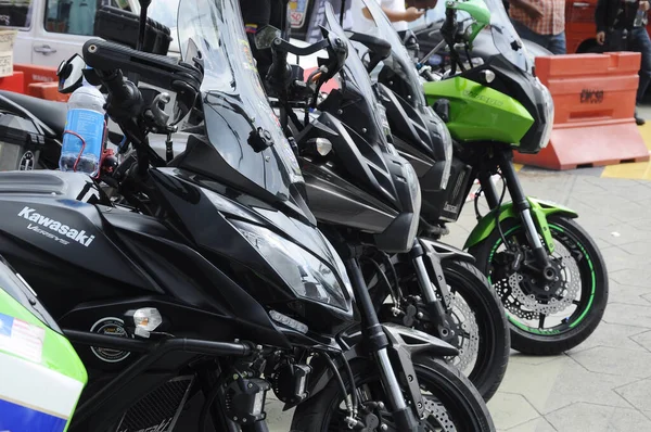 Kuala Lumpur Malezja Marca 2018 Nowoczesne Reflektory Motocyklowe Zaprojektowany Specjalnie — Zdjęcie stockowe