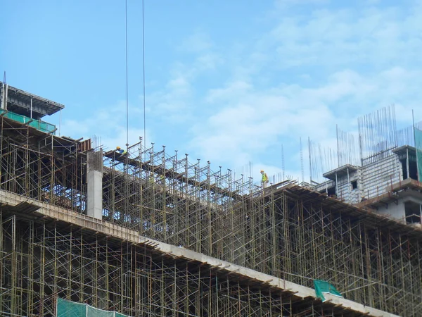 Kuala Lumpur Malaysia June 2018 High Rise Condominium Apartment Construction — Stock Photo, Image