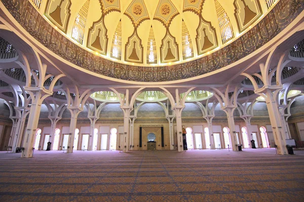 Sarawak Malasia Octubre 2014 Interior Mezquita Estatal Sarawak Mezquita Tiene —  Fotos de Stock