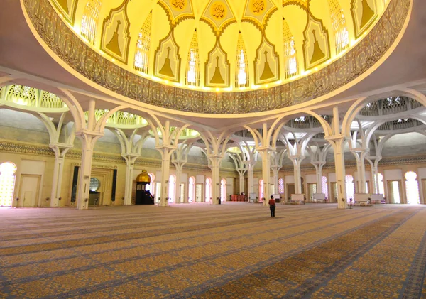 Sarawak Malaisie Octobre 2014 Intérieur Mosquée État Sarawak Mosquée Une — Photo