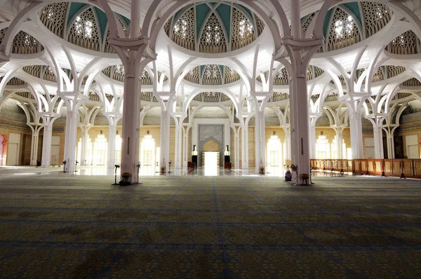 Σαραουάκ Μαλαισία Οκτωβρίου 2014 Εσωτερικό Του Sarawak Κράτος Τζαμί Τζαμί — Φωτογραφία Αρχείου