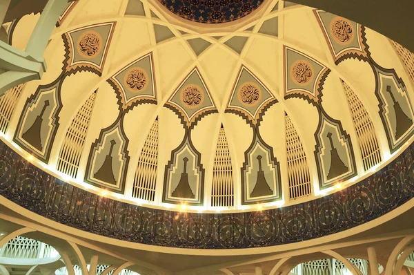 Sarawak Malaysia October 2014 Pattern Main Dome Sarawak State Mosque — Stock Photo, Image