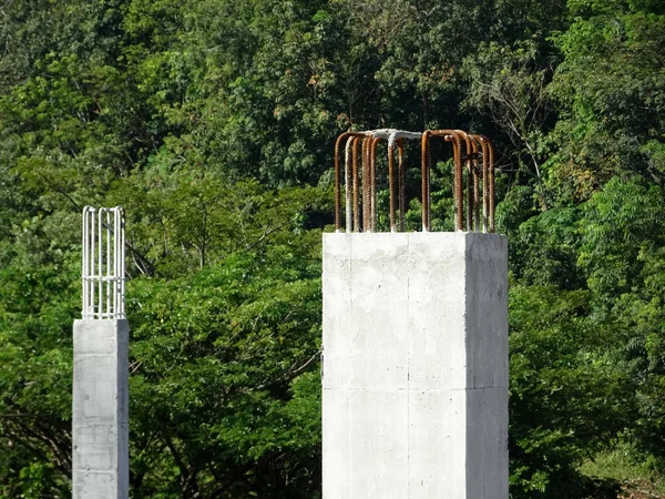 Kuala Lumpur Malaysia Januari 2017 Building Reinforcement Concrete Structure Construction — стоковое фото