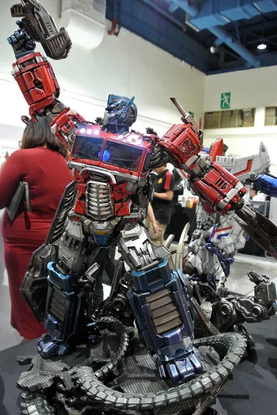 Kuala Lumpur Malaisie Avril 2018 Personnage Fictif Optimus Prime Dans — Photo