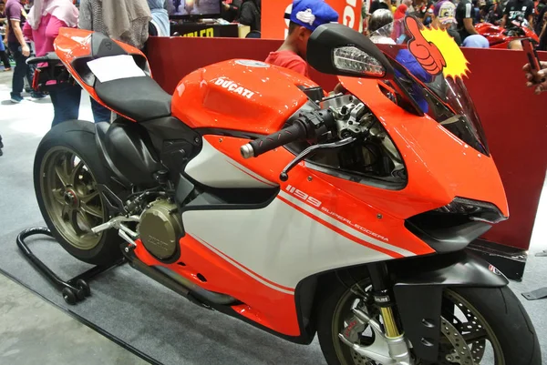 Kuala Lumpur Malezya Mart 2018 Ducati Amblem Logolar Ducati Motosiklet — Stok fotoğraf